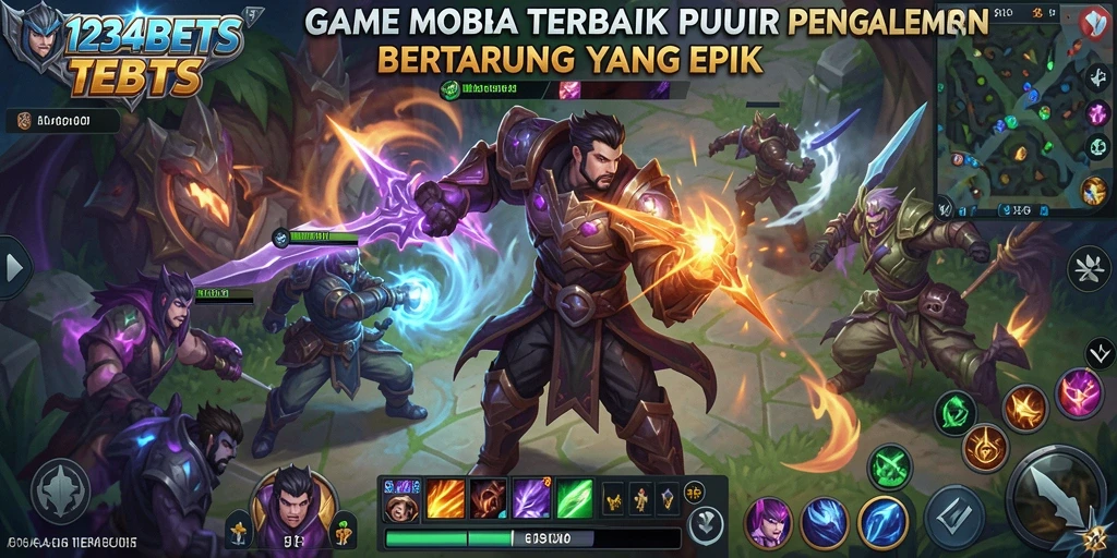 Gameplay seru dan grafis menakjubkan di 1234BETS.
