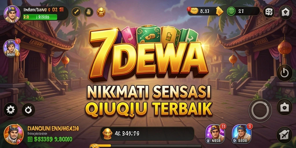 Tampilan gameplay QiuQiu yang mengasyikkan dalam 7DEWA.