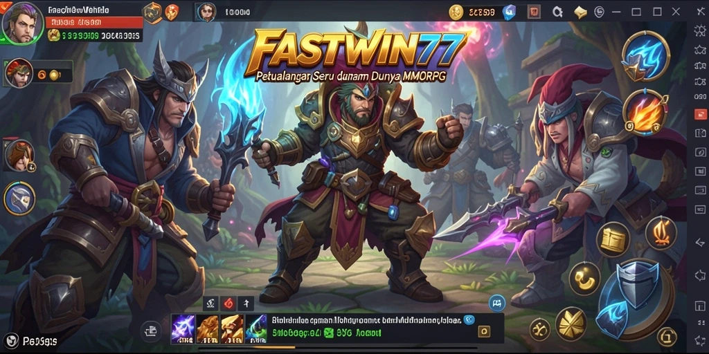 Gameplay seru FASTWIN77 yang mendalam di dunia MMORPG.