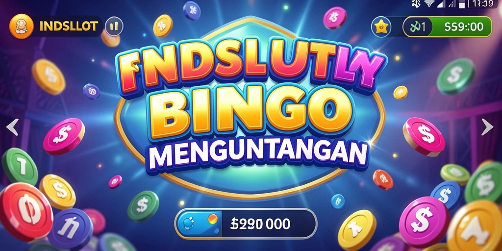 Tampilan gameplay seru dari aplikasi Bingo INDSLOT.