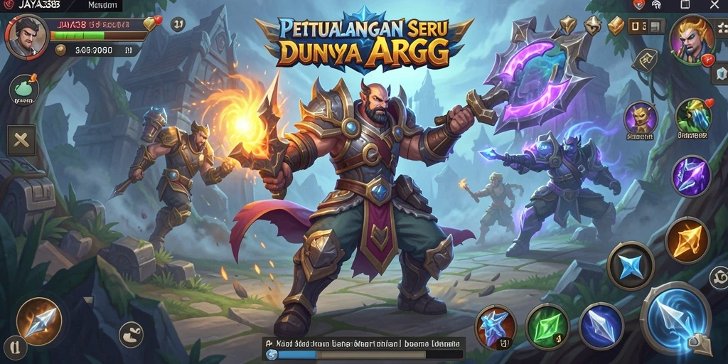 Tampilkan gameplay memukau dalam petualangan ARPG.