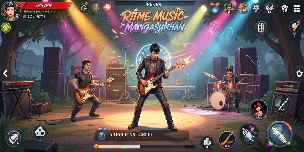 Gameplay menarik dari aplikasi musik JP6789 yang mengasyikkan.